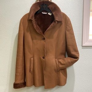 Barney’s Shearling coat